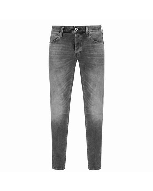 G-Star RAW Gray 3301 Tapered Jeans for men