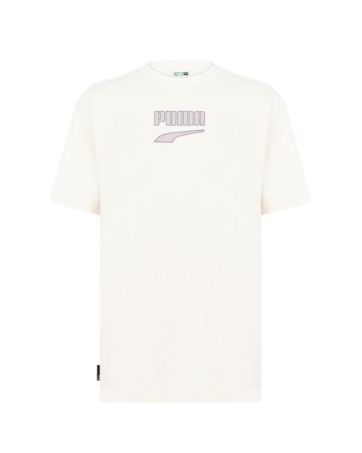 PUMA White Downtown T-shirt for men