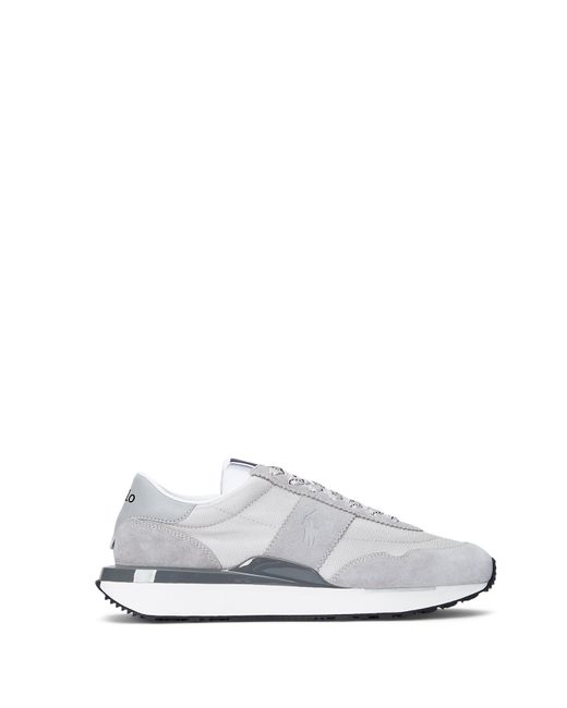 Polo Ralph Lauren White Train 89 Panelled Trainers for men