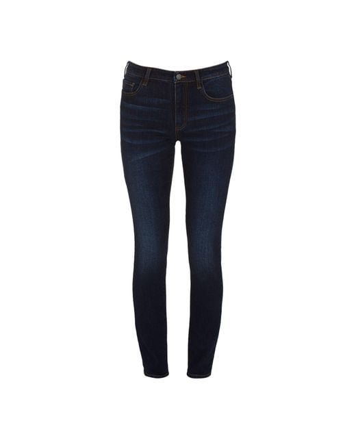 ARMANI EXCHANGE Blue J01 Skinny Jeans