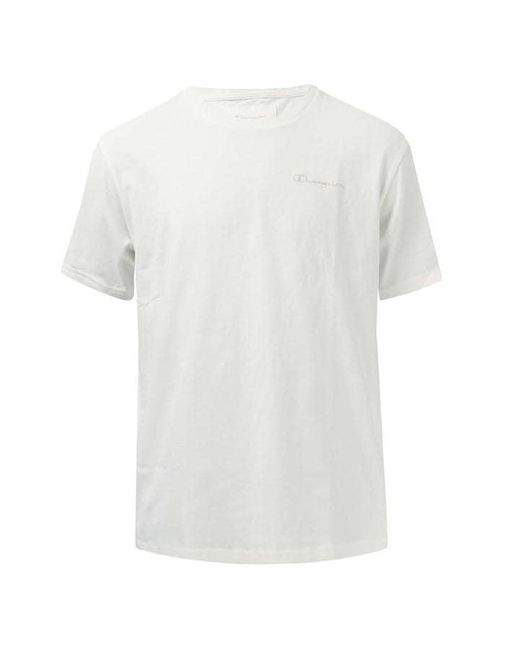 Champion White Eco T Shirt for men
