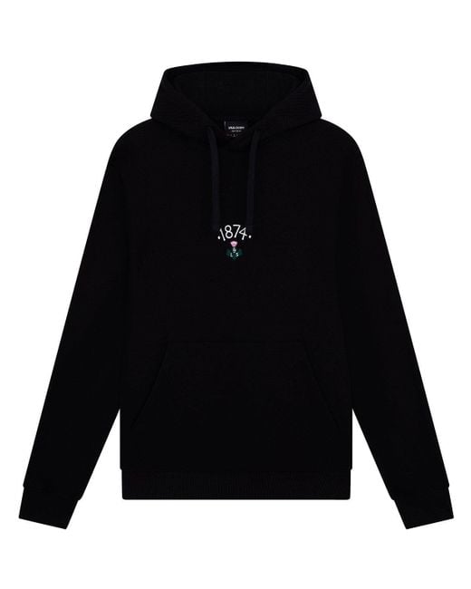 Lyle Scott Lyle 1874 Pq Hoodie Sn99 in Black for Men Lyst UK