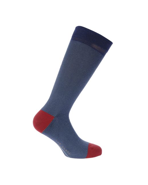 Ted Baker Blue Ted Semi Plain Sock for men