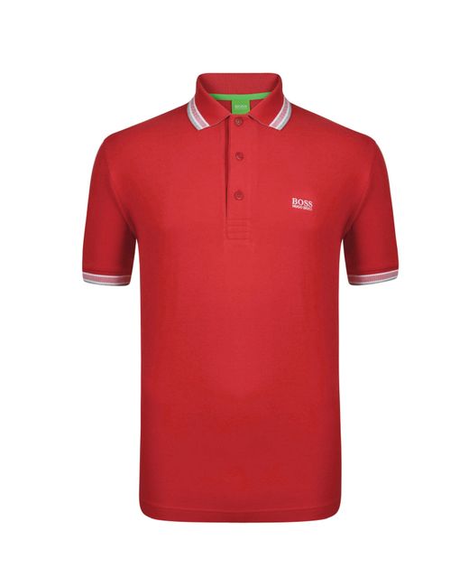 Boss Red Paddy Polo Shirt for men