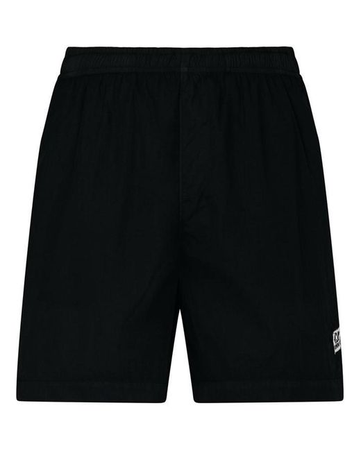 C P Company Black Flatt Swim Shorts for men
