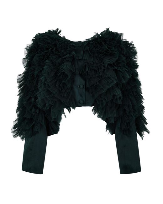 Emporio Armani Black R Eve Shrug