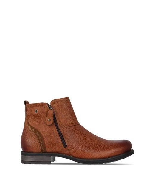 Firetrap Brown Jinx Smart Boots for men