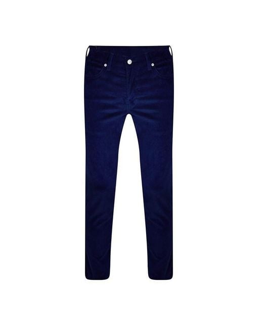 Levi's Blue 511 Corduroy Trousers for men
