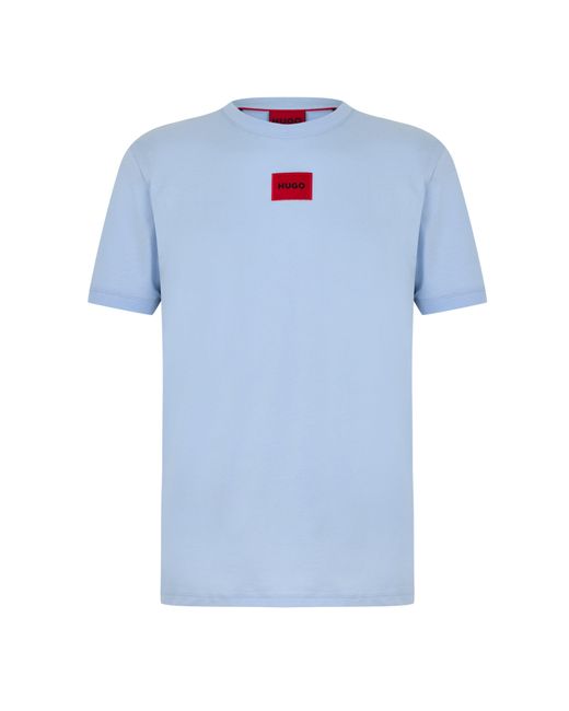 HUGO Blue Diragolino T Shirt for men