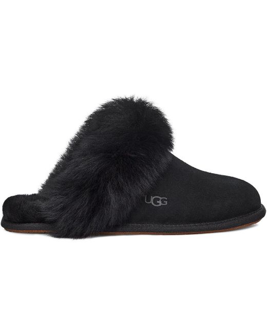 Ugg Black Scuff Sis Slippers