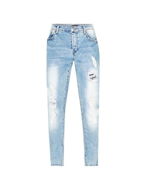 True Religion Blue Rocco Slim Jeans for men