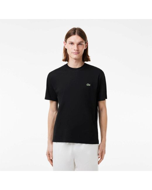 Lacoste Black Small Logo T Shirt for men