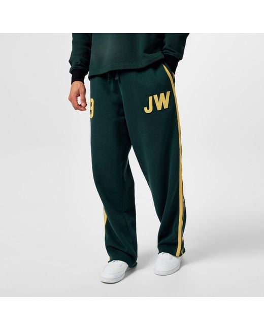 Jack Wills Green Jw Side Stripe Jog for men