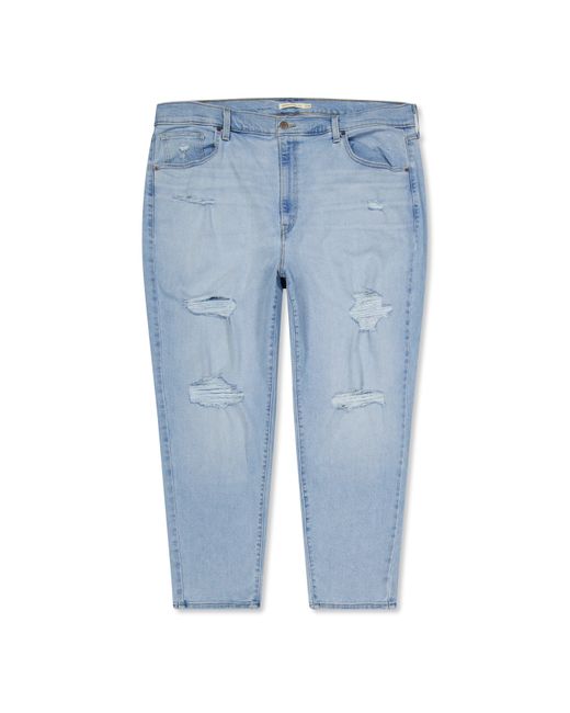 Levi's Blue Pl Hw Mom Jn Ld99