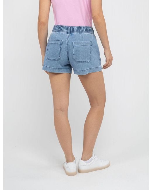 U.S. POLO ASSN. Blue Drawstring Short