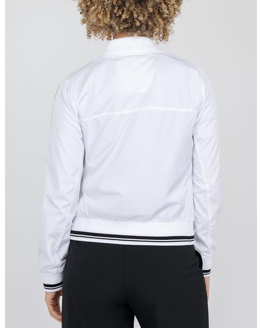 U.S. POLO ASSN. Blue Solid Bomber Jacket