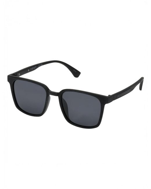 U.S. POLO ASSN. Black Rectangular Frame Sunglasses for men