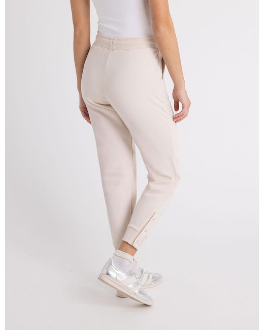 U.S. POLO ASSN. White Snap Jogger