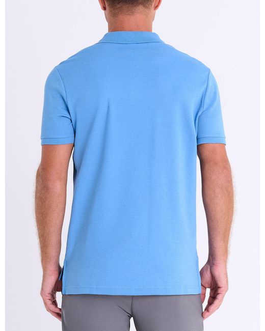 U.S. POLO ASSN. Pink Solid Interlock Polo Shirt for men