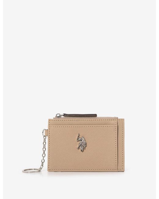 U.S. POLO ASSN. Blue Solid Card Case