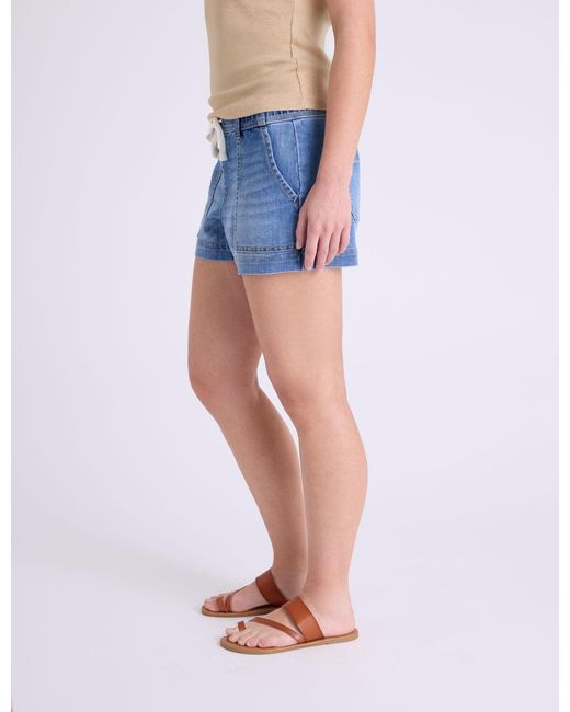 U.S. POLO ASSN. Blue Drawstring Shorts