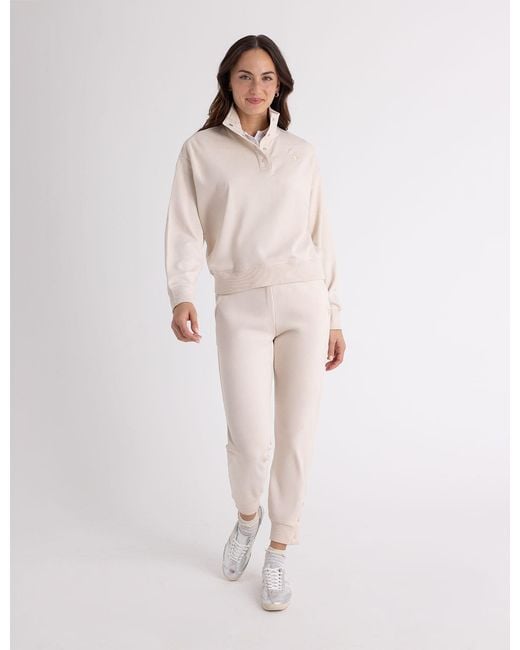 U.S. POLO ASSN. White Snap Jogger