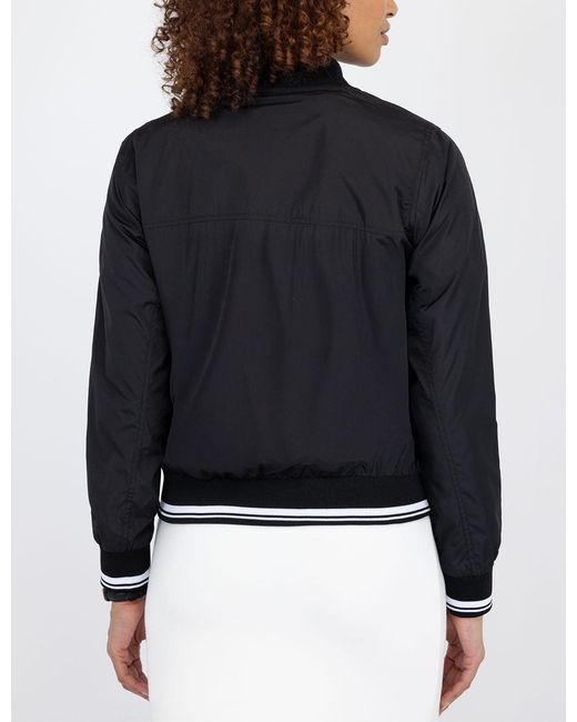 U.S. POLO ASSN. White Solid Bomber Jacket