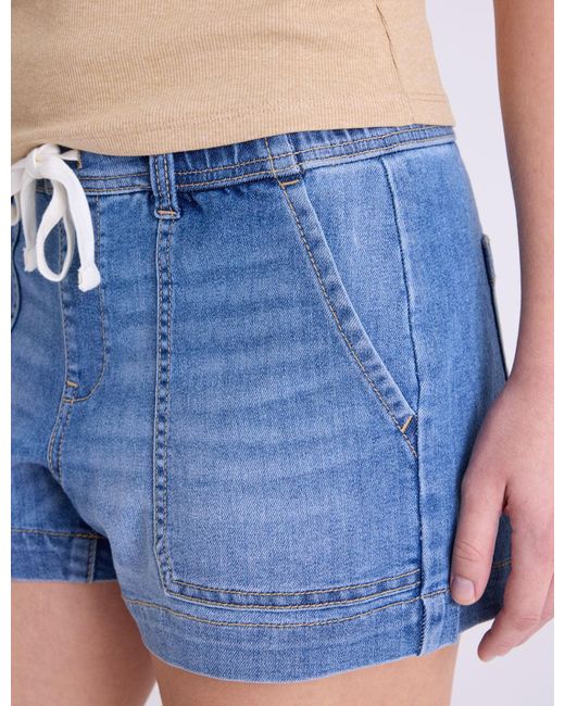 U.S. POLO ASSN. Blue Drawstring Shorts