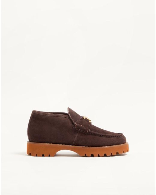 Valentino Garavani Brown Lord Chunky Ankle Boot for men