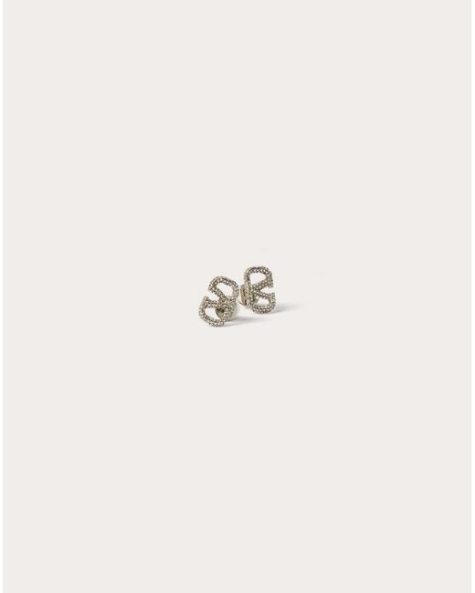 Valentino Garavani Natural Vlogo Signature Earrings