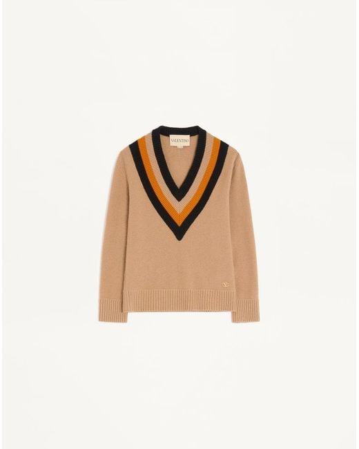 Valentino Natural Wool Jumper