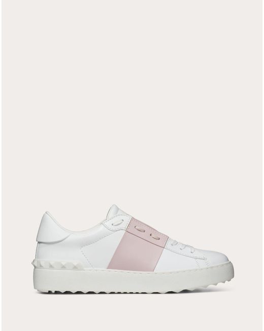 valentino backnet sneakers pink