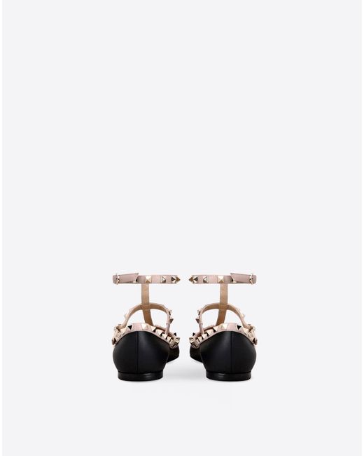 valentino blue flats