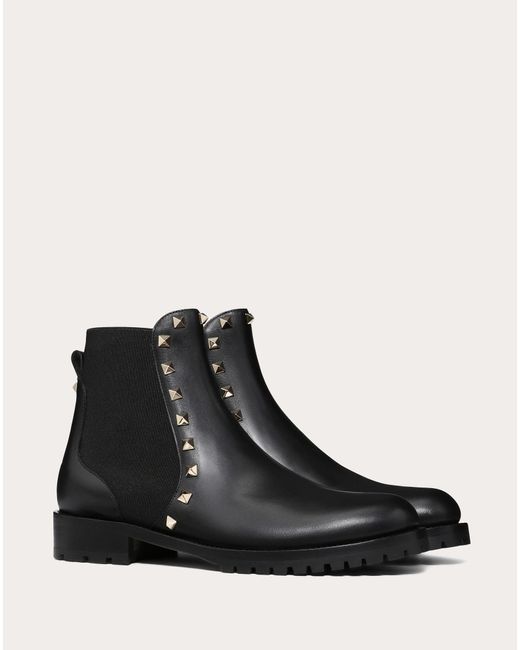 valentino rockstud chelsea boots