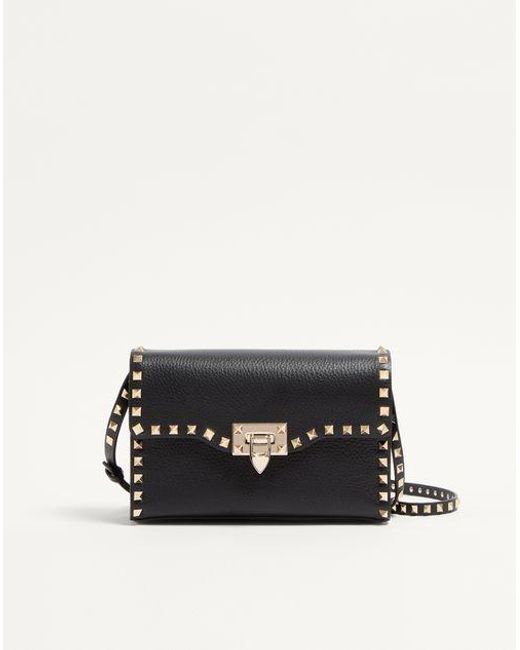 Valentino Garavani レディース ロックスタッズ グレインカーフスキン 