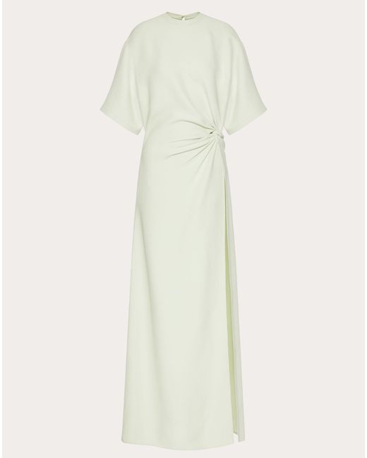 Valentino White Structured Couture Long Dress