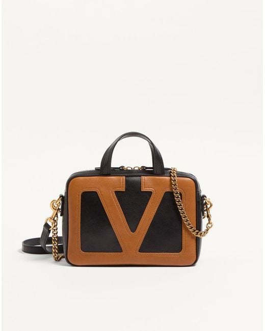 Valentino Garavani Multicolor Viva Superstar Nappa Handbag