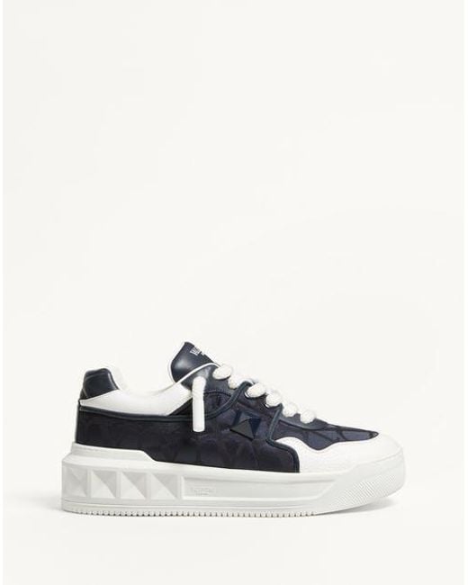 メンズ Valentino Garavani ワンスタッズ Xl ナッパレザー X トワル