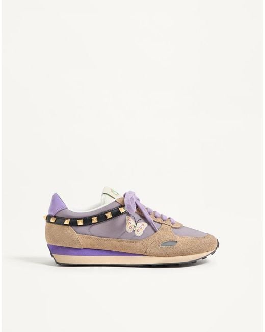 Valentino Garavani White Stud Up Trainer