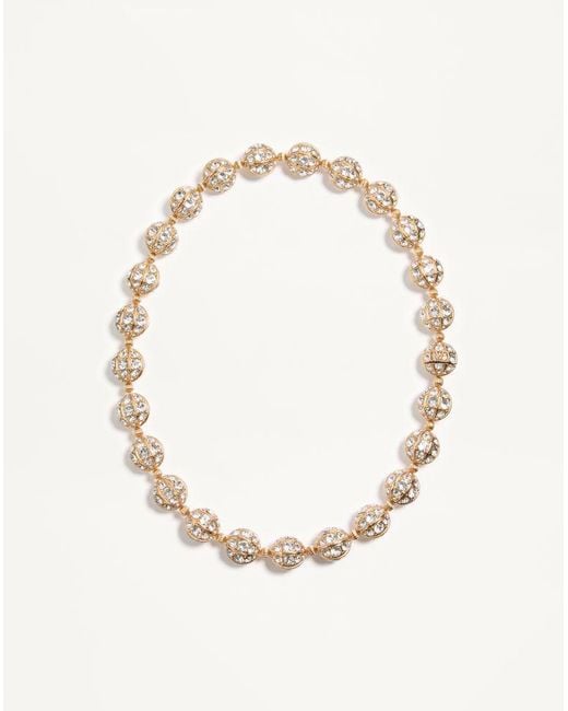 Valentino Garavani Natural Poetique Des Gouttes Necklace