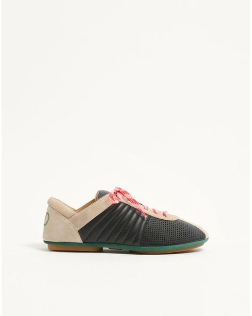 Valentino Garavani Black Strikie Trainer for men