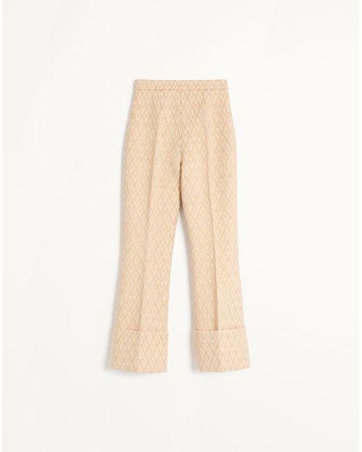 Pantaloni di Valentino in Natural