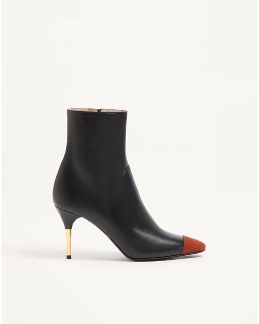 Valentino Garavani Black Sinead Ankle Boot