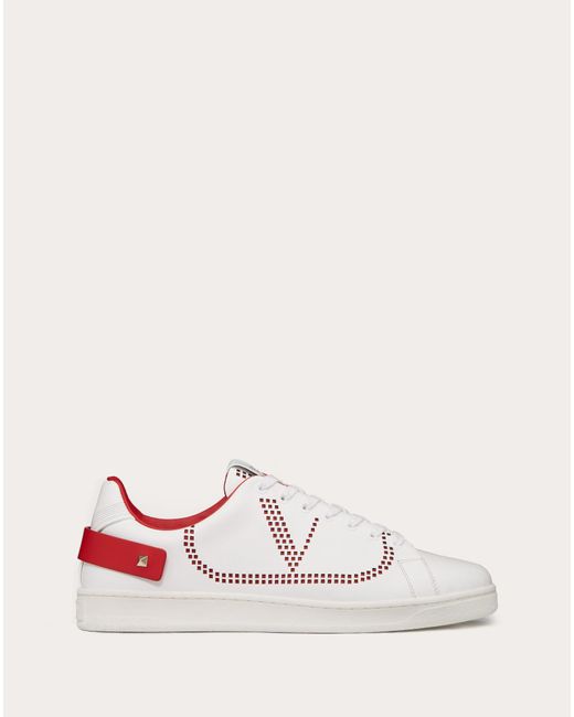 backnet calfskin sneaker