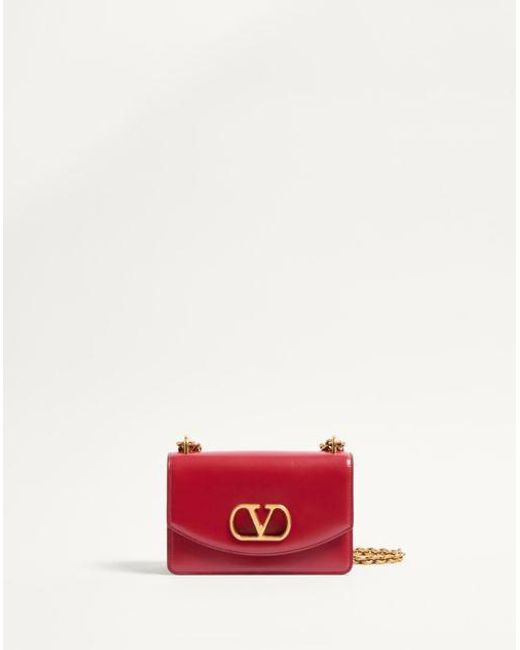 Valentino Garavani Red Vain Small Shoulder Bag
