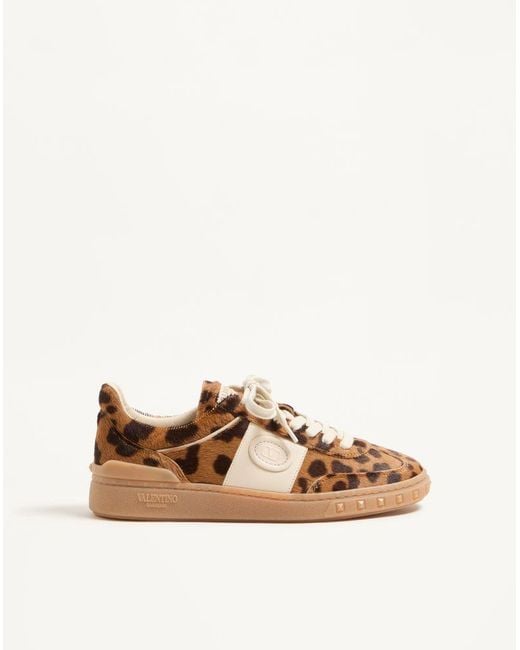 Valentino Garavani Brown Upvillage Trainer