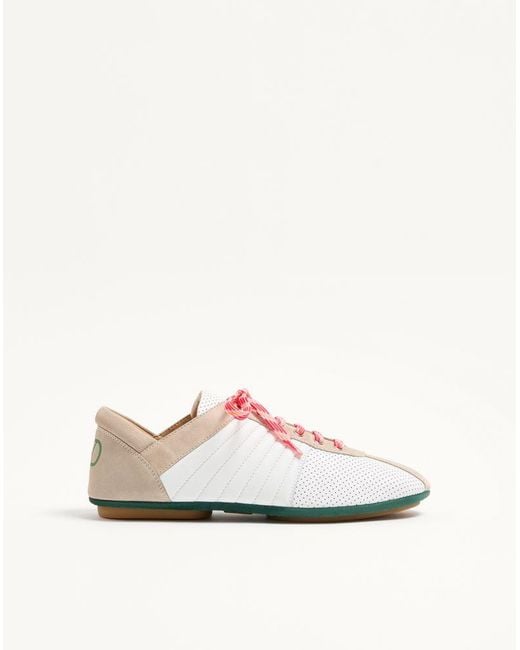 Valentino Garavani White Strikie Trainer for men