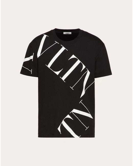 Valentino Black Vltn T-shirt for men