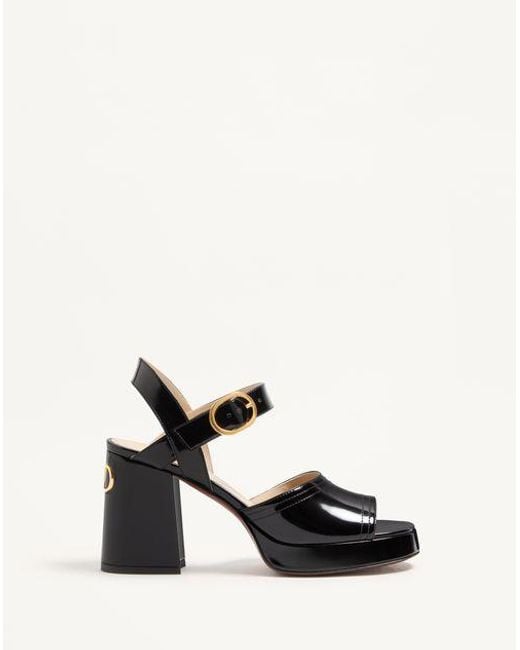 Valentino Garavani White Fawcette Platform Sandal