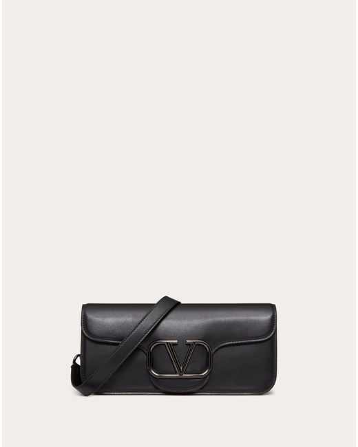 Valentino Garavani Leather Locò Crossbody Calfskin Bag in Black for Men ...